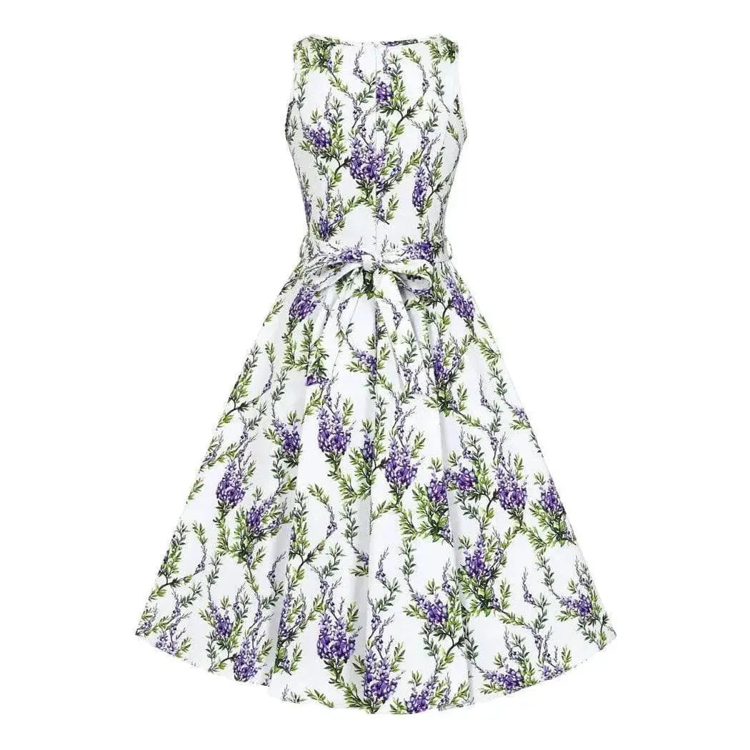 Hepburn Dress - Wisteria Lady Vintage Hepburn Dresses