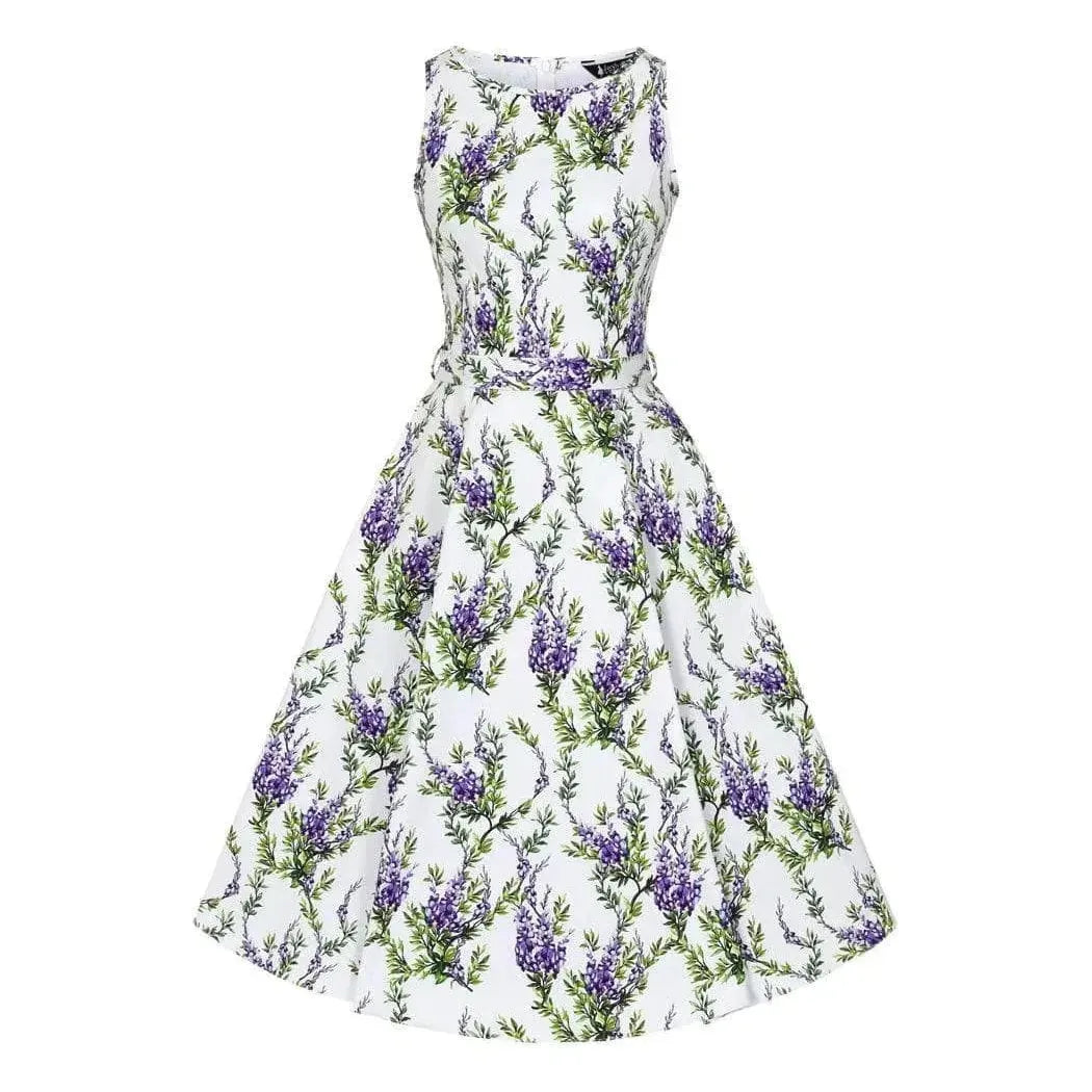 Hepburn Dress - Wisteria Lady Vintage Hepburn Dresses