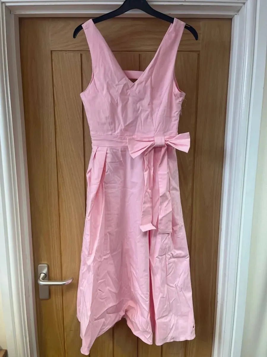 Lady V Dress - Pale Pink (08) 08 Lady Vintage London Outlet