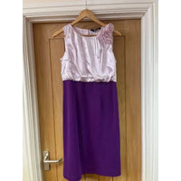 Thumbnail for Lady V Dress - Purple Silk (14) 14 Lady Vintage London Outlet