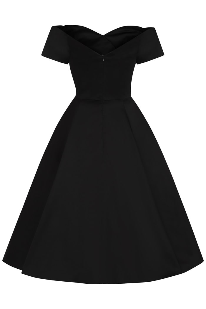 Liliana Dress - Black - Lady V London