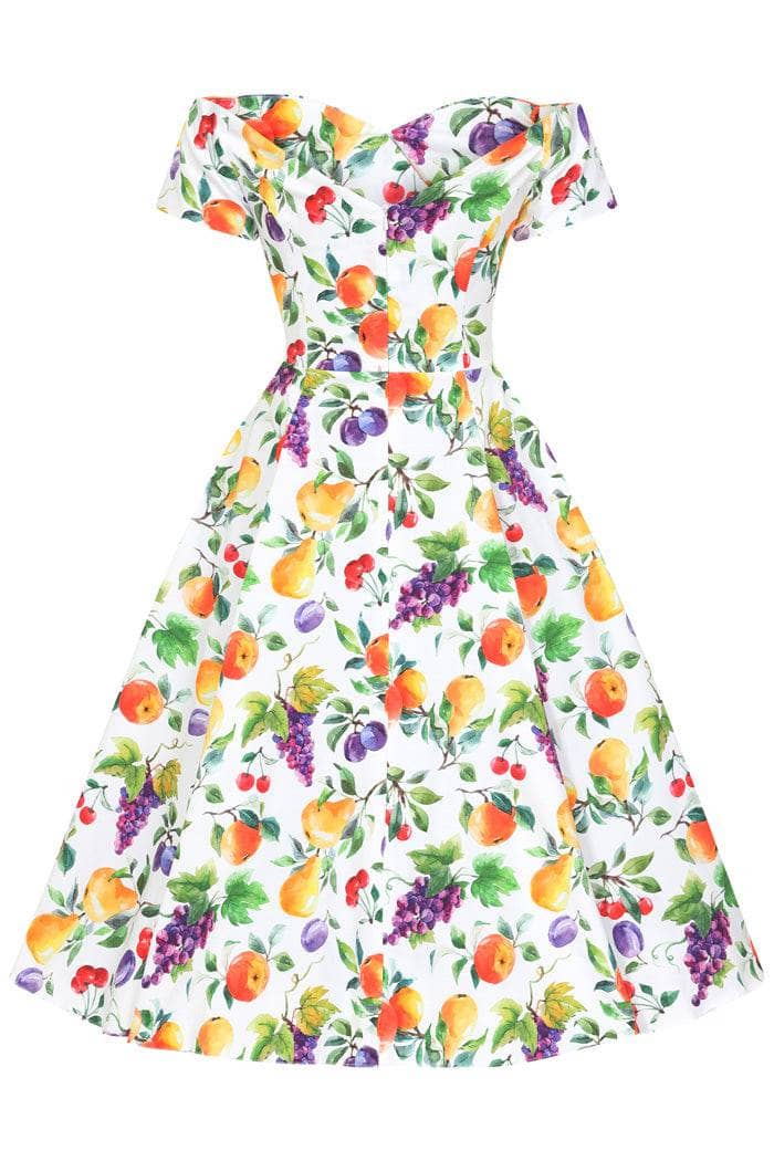 Liliana Dress - Summer Fruits Lady Vintage Liliana Dresses