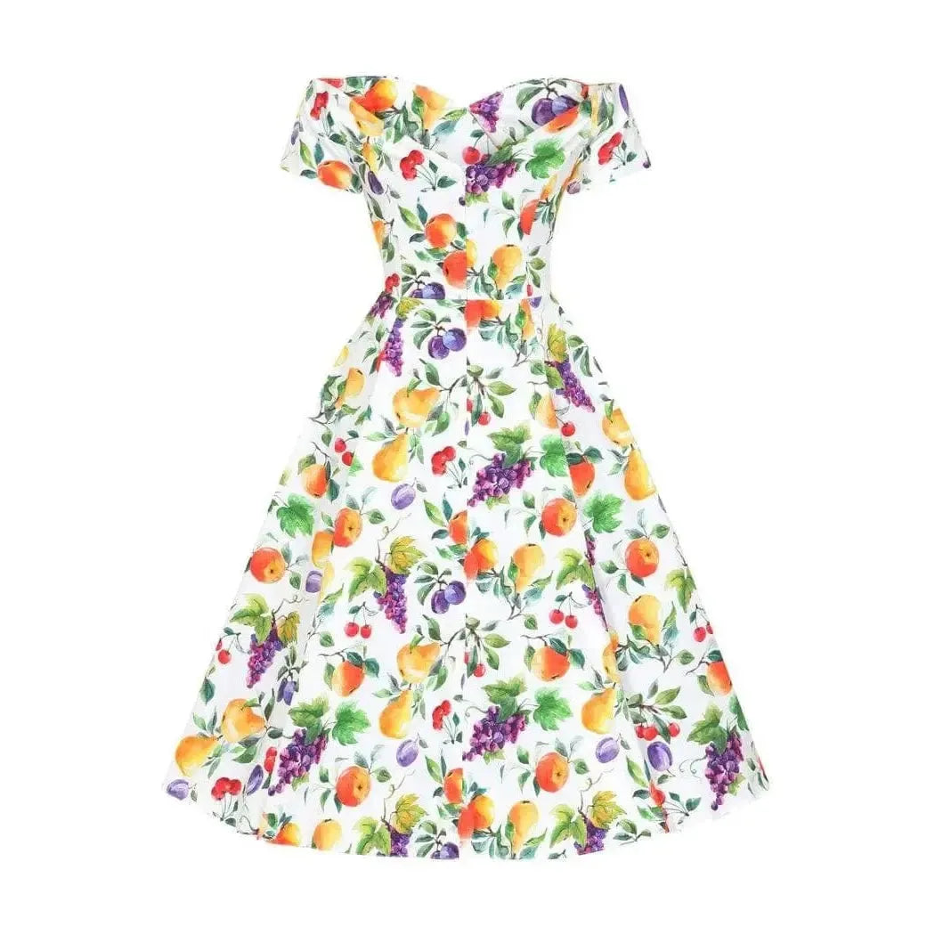 Liliana Dress - Summer Fruits Lady Vintage Liliana Dresses