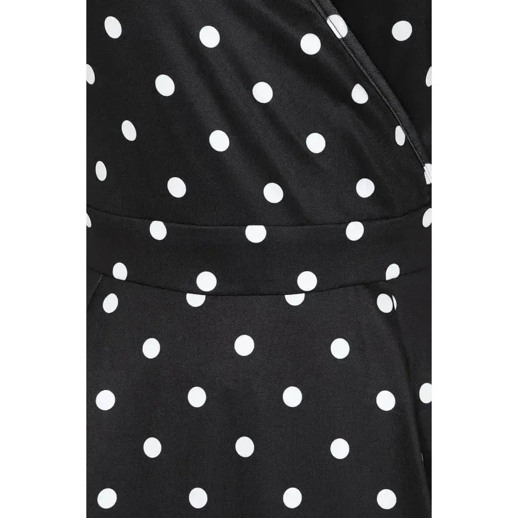 Lyra Dress - Black Polka Dot Lady Vintage Lyra Dresses