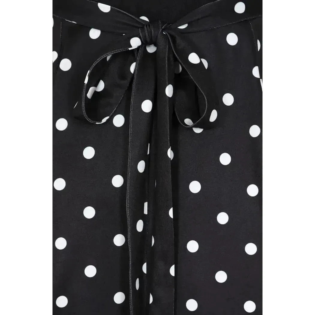 Lyra Dress - Black Polka Dot Lady Vintage Lyra Dresses