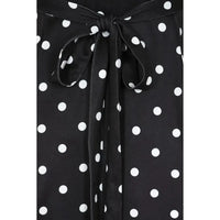 Thumbnail for Lyra Dress - Black Polka Dot Lady Vintage Lyra Dresses