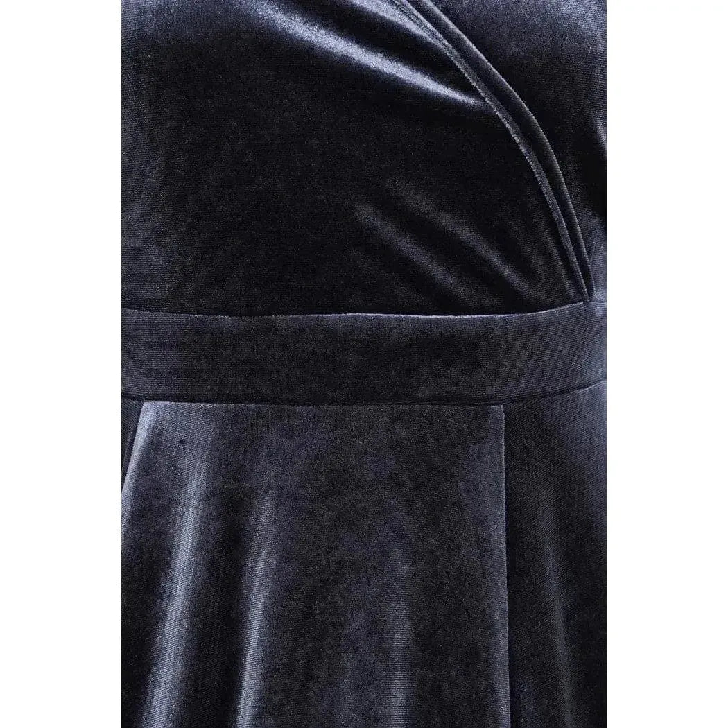 Lyra Dress - Dusk Velvet Lady Vintage Lyra Dresses