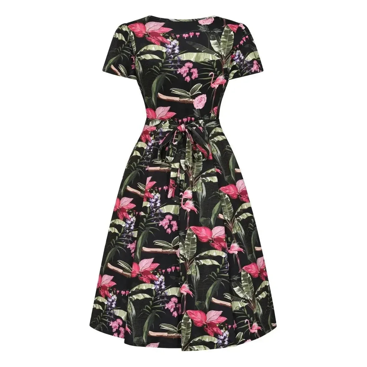 Lyra Dress - Flamingo Palm Lady Vintage Lyra Dresses