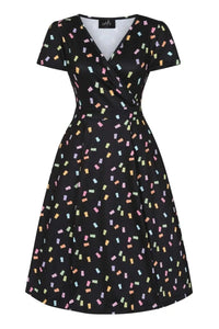 Thumbnail for Lyra Dress - Gummy Bears Black Lady Vintage Lyra Dresses