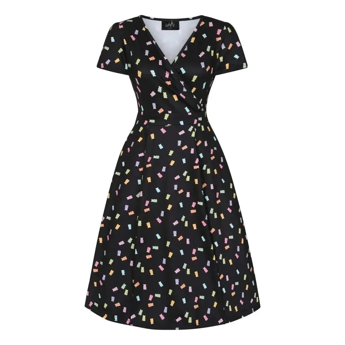 Lyra Dress - Gummy Bears Black Lady Vintage Lyra Dresses