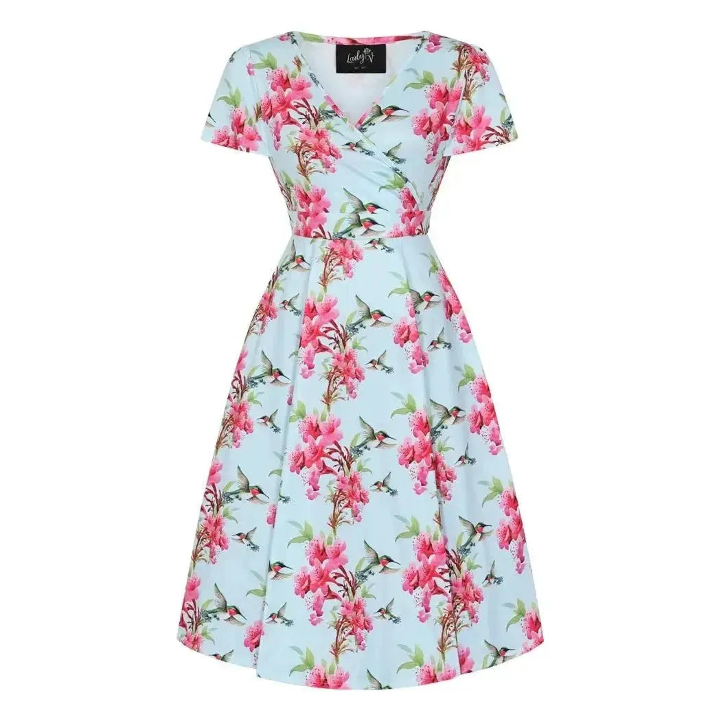 Lyra Dress Hummingbird Lady V London
