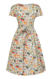 Thumbnail for Lyra Dress - In The Garden - Lady V London