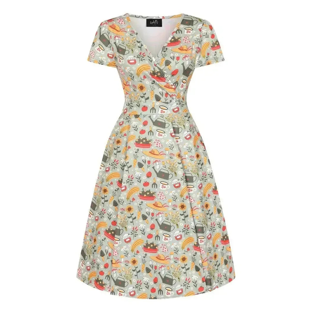 Lyra Dress - In The Garden Lady Vintage Lyra Dresses