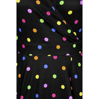 Thumbnail for Lyra Dress - Rainbow Polka Lady Vintage Lyra Dresses