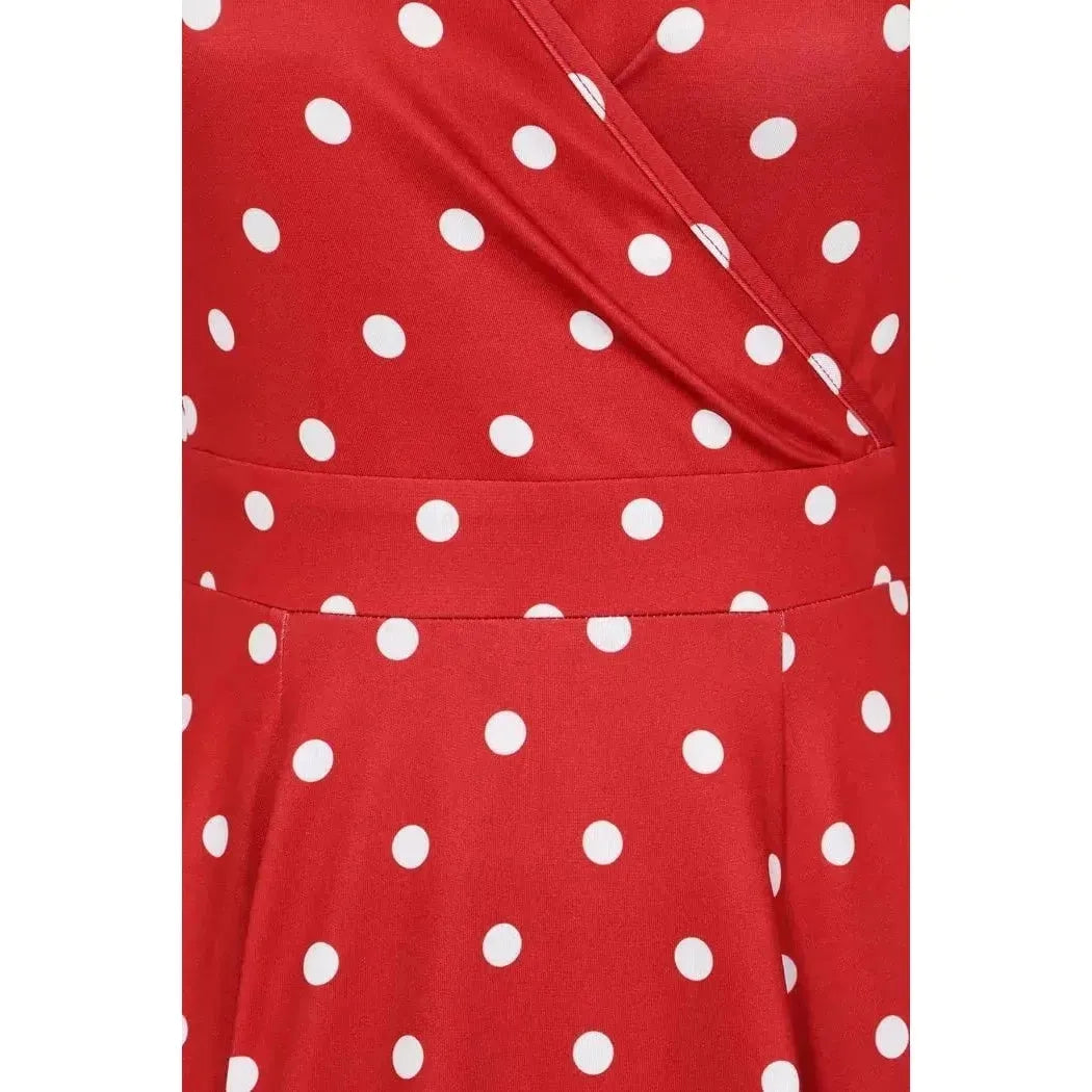 Lyra Dress - Red Polka Lady Vintage Lyra Dresses