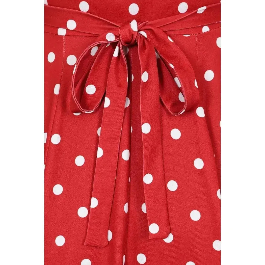 Lyra Dress - Red Polka Lady Vintage Lyra Dresses