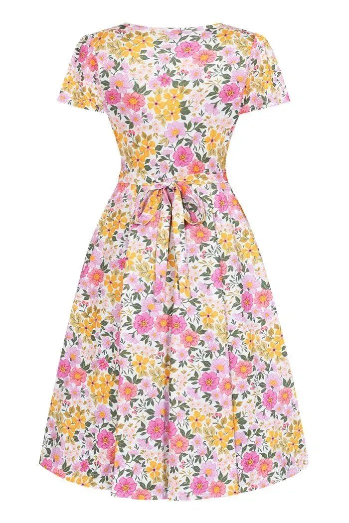 Lyra Dress - Spring Floral Lady Vintage Lyra Dresses