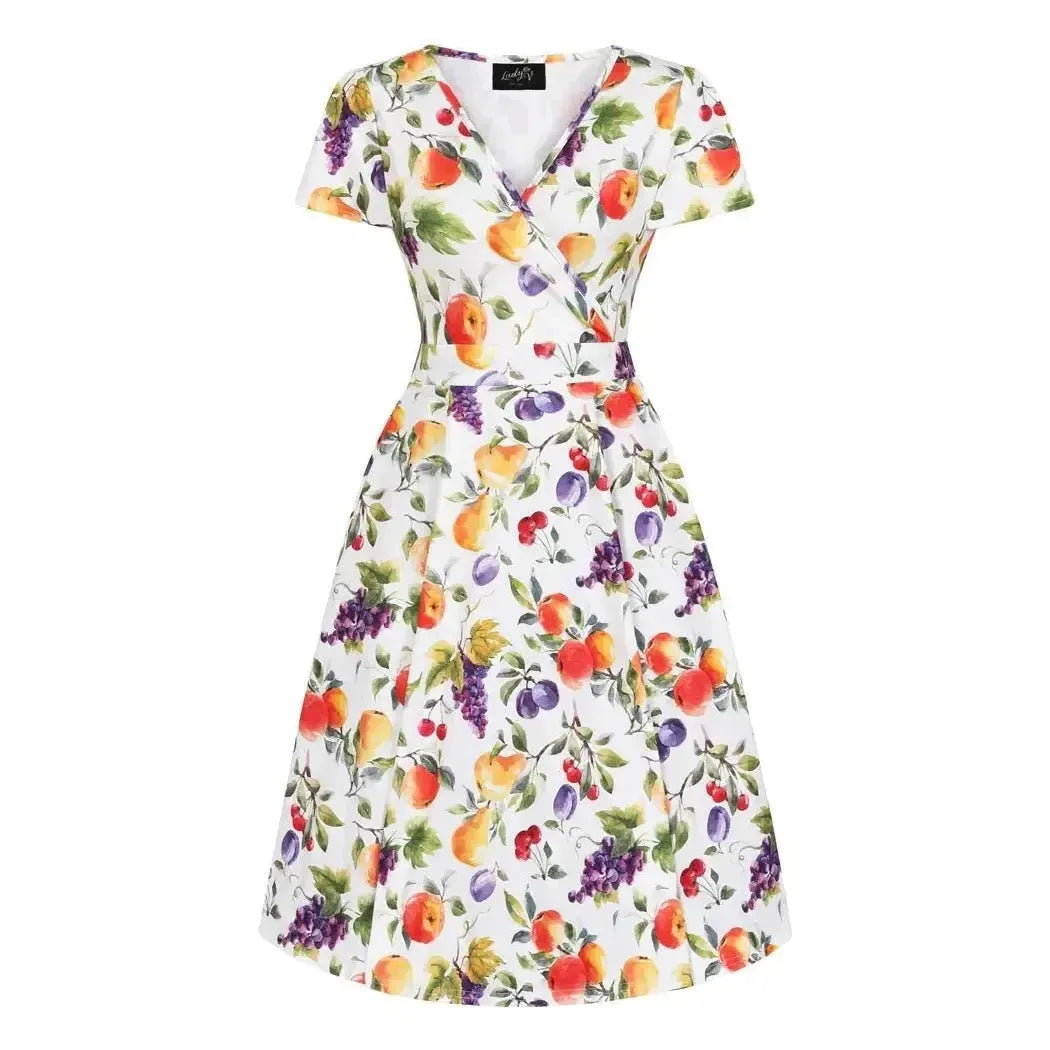 Lyra Dress - Summer Fruits Lady Vintage Lyra Dresses