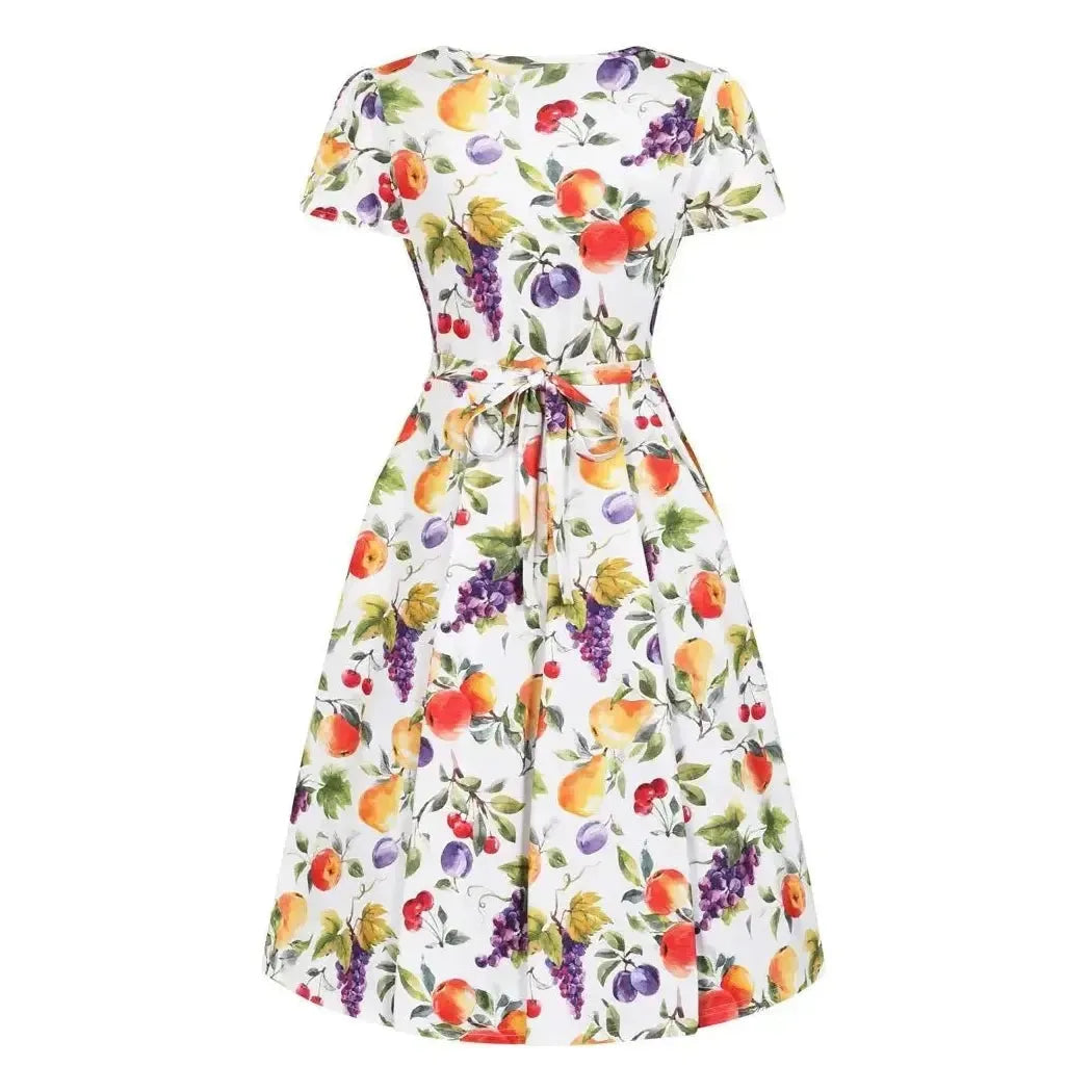 Lyra Dress - Summer Fruits Lady Vintage Lyra Dresses