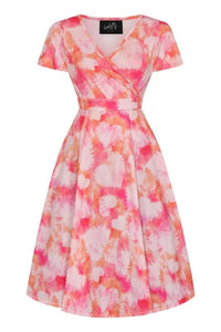 Thumbnail for Lyra Dress - Sunset Hearts Lady Vintage Lyra Dresses