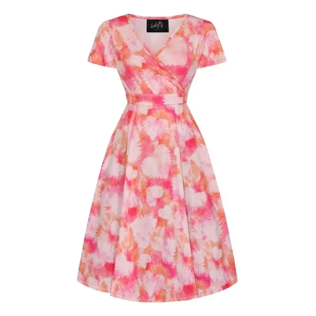 Lyra Dress - Sunset Hearts Lady Vintage Lyra Dresses