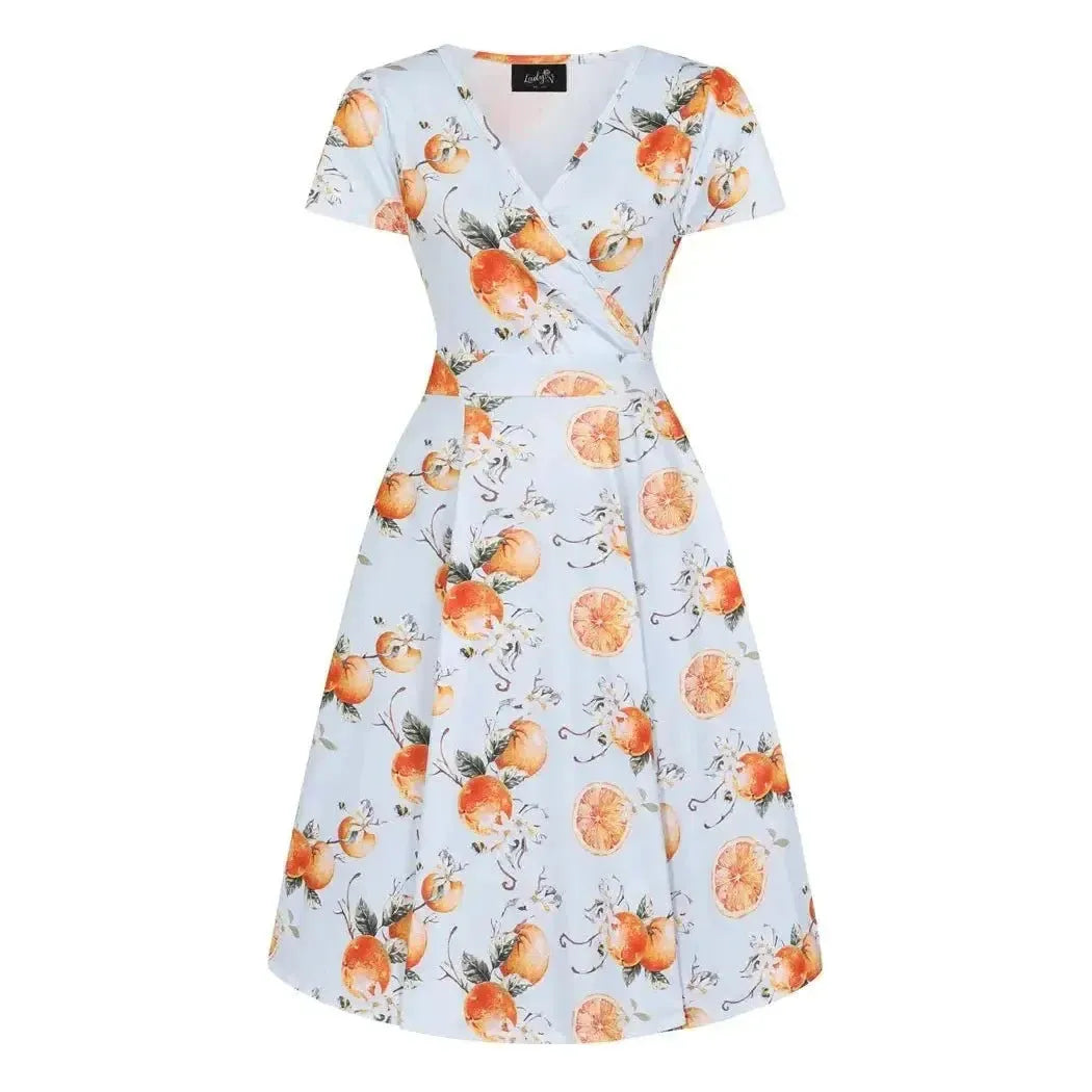 Lyra Dress - Sweet Oranges Lady Vintage Lyra Dresses