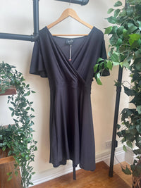 Thumbnail for Lyra Mini Dress - Black (26/28) 26/28 Lady Vintage London Outlet