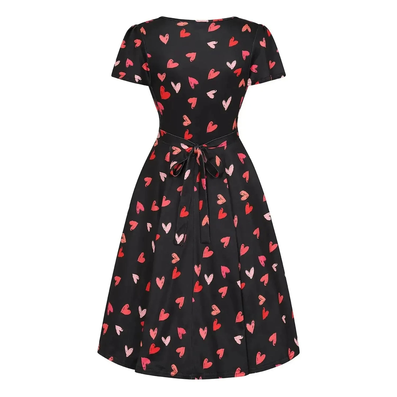 Lyra Mini Dress - Confetti Hearts Lady Vintage Lyra Mini Dresses