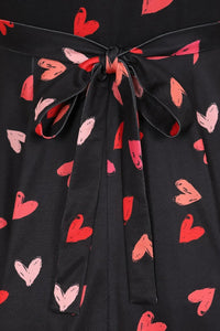 Thumbnail for Lyra Mini Dress - Confetti Hearts Lady Vintage Lyra Mini Dresses