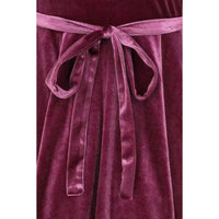 Thumbnail for Lyra Mini Dress - Mauve Velvet Lady Vintage Lyra Mini Dresses