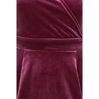 Thumbnail for Lyra Mini Dress - Mauve Velvet Lady Vintage Lyra Mini Dresses