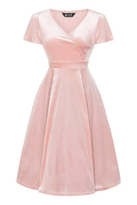 Thumbnail for Lyra Mini Dress - Pink Pearl Lady Vintage Lyra Mini Dresses