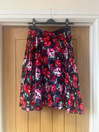 Thumbnail for Skirt - Rose Painting (08) 08 Lady Vintage London Outlet