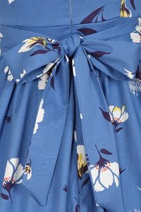 Thumbnail for Swing Dress - Cobalt From The Blue - Lady V London