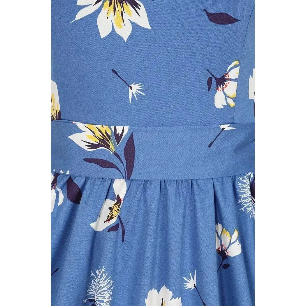 Swing Dress - Cobalt From The Blue Lady Vintage Swing Dresses