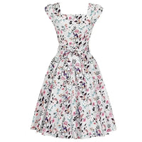 Thumbnail for Swing Dress - Skylark Grey Lady Vintage Swing Dresses