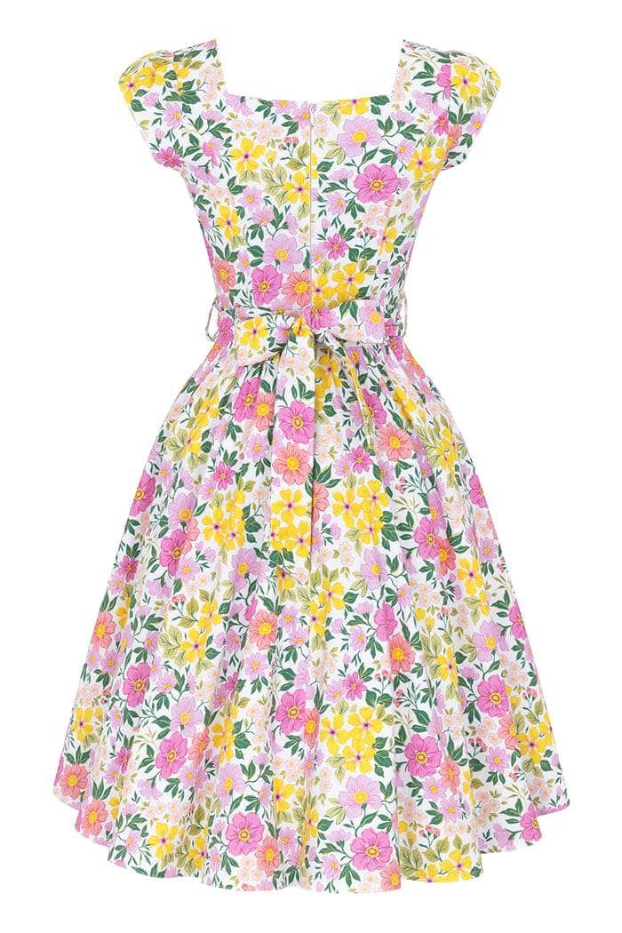 Swing Dress - Spring Floral Lady Vintage Swing Dresses