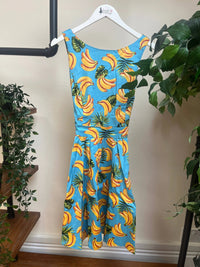 Thumbnail for Tea Dress - Bananas (14) 14 Lady Vintage London Outlet