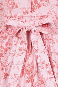 Thumbnail for Tea Dress - Blush Vintage Rose Lady Vintage Tea Dresses