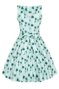 Thumbnail for Tea Dress - Clover Gingham Lady Vintage Tea Dresses