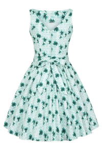 Thumbnail for Tea Dress - Clover Gingham Lady Vintage Tea Dresses