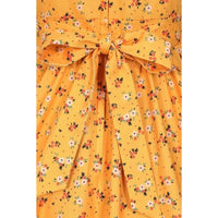 Thumbnail for Tea Dress - Ditsy Yellow Lady Vintage Tea Dresses