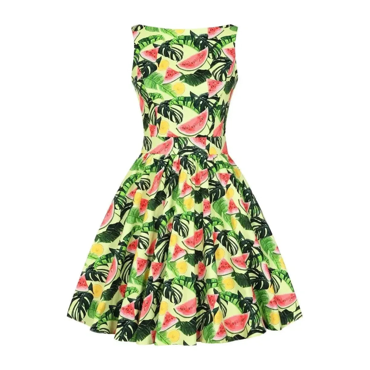 Tea Dress - Fruit Cocktail Lady Vintage Tea Dresses