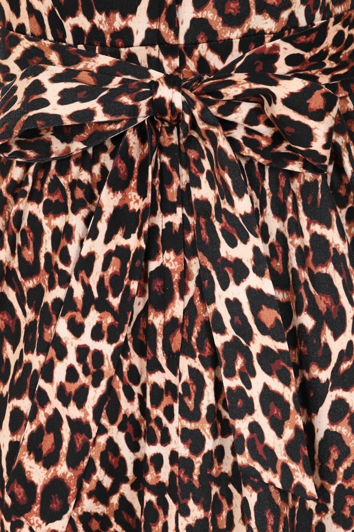 Tea Dress - Leopard Print - Lady V London