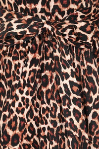 Thumbnail for Tea Dress - Leopard Print Lady Vintage Tea Dresses