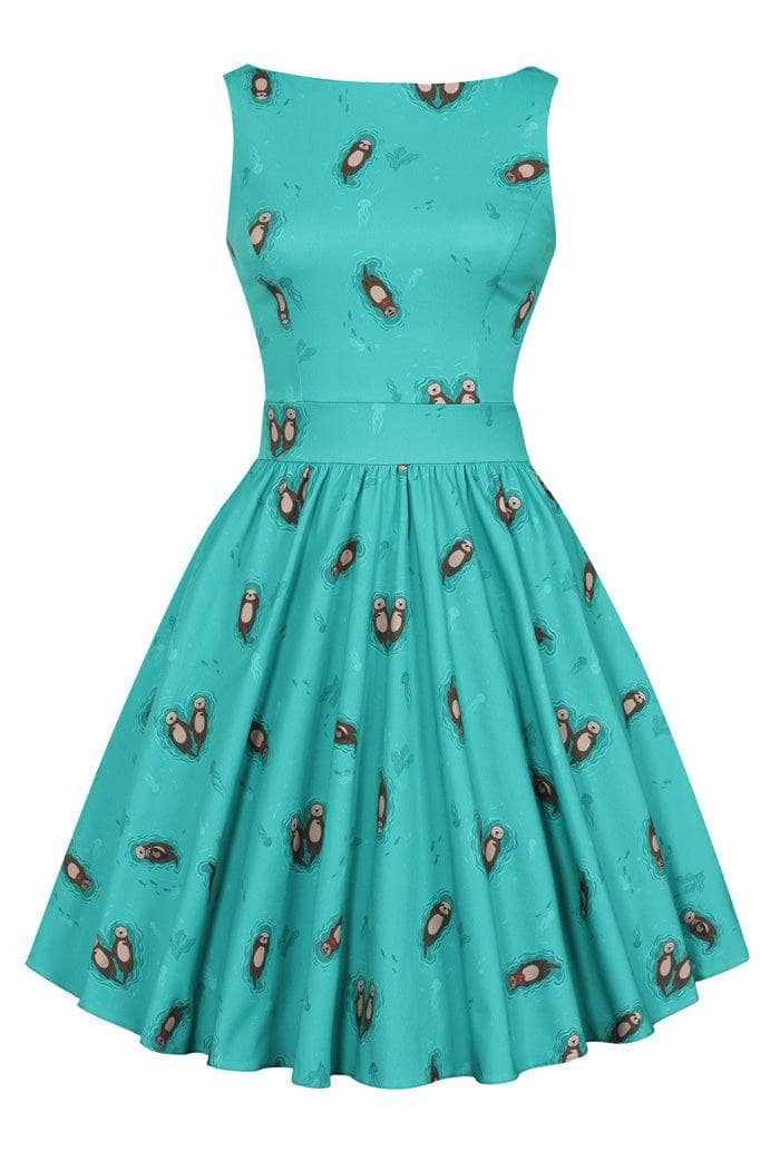 Tea Dress - Otterly Delightful Lady Vintage Tea Dresses