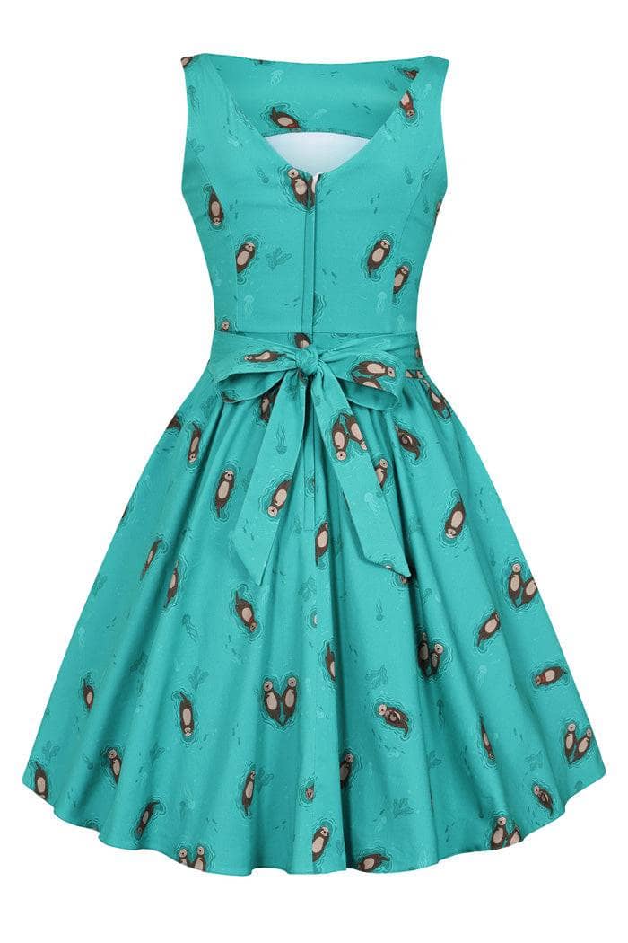 Tea Dress - Otterly Delightful Lady Vintage Tea Dresses