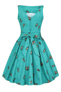 Thumbnail for Tea Dress - Otterly Delightful Lady Vintage Tea Dresses