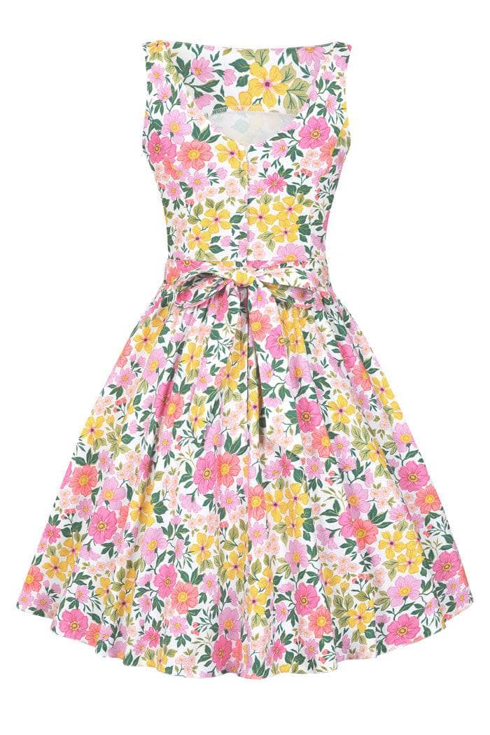 Tea Dress - Spring Floral Lady Vintage Tea Dresses