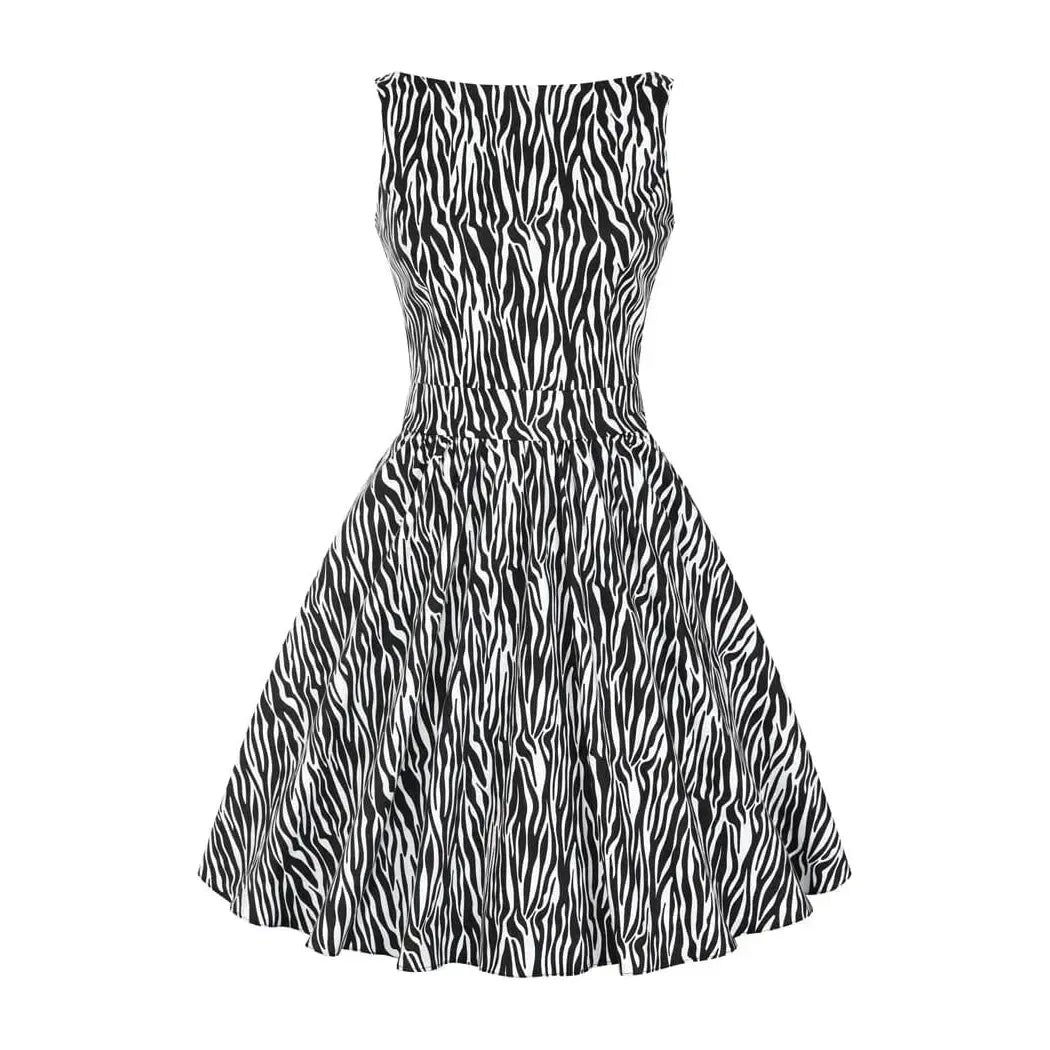 Tea Dress - Zebra Lady Vintage Tea Dresses